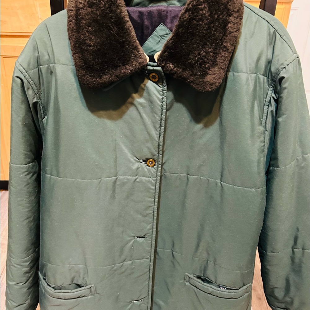 BURBERRY’S LADIES JACKET HUNTER GREEN SIZE L